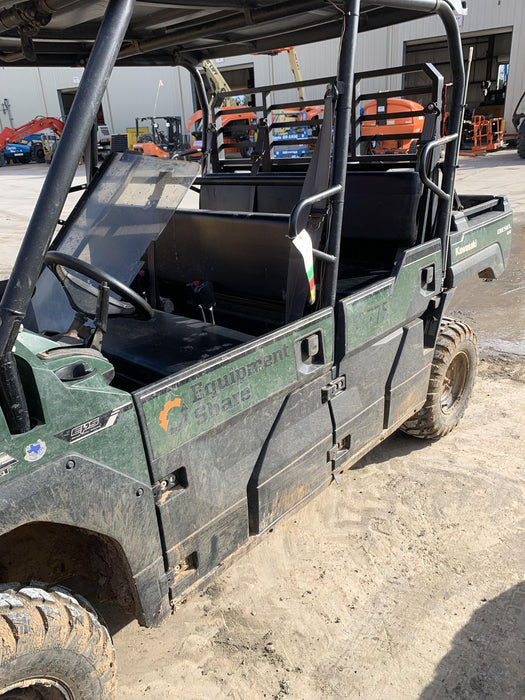 2019 Kawasaki Mule PRO-DXT Standard Options, Backup Alarm, Beacon, Plastic Hard Top, Poly Windshield, Horn Kit