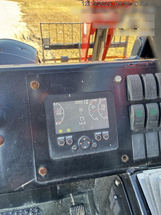 2019 Manitou MTA8044 74hp T4F, Open ROPS, Cab and Boom LED work lights, Auxiliary Hydraulics, Solid Tires, Amber strobe, Lift Hook 66" Carriage, 60" Forks