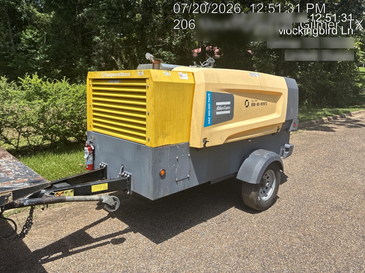 2023 ATLAS COPCO XAS 400-200 PACE PFF