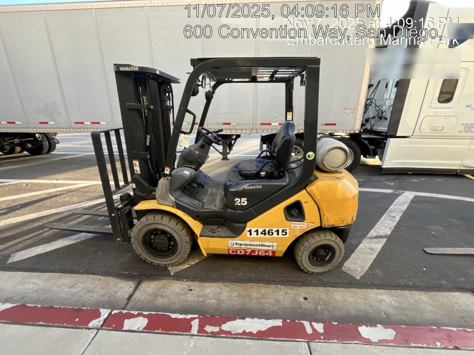 2022 TOYOTA 8FGU25 LP w/ Scale