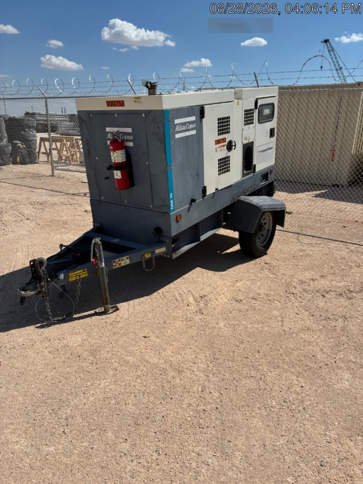 2020 ATLAS COPCO QAS 70