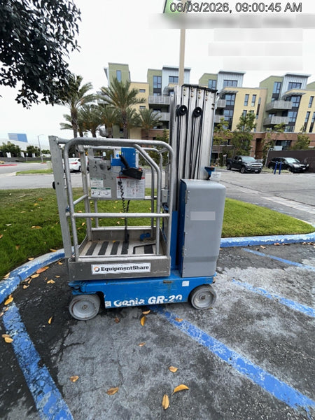 2019 GENIE GR-20