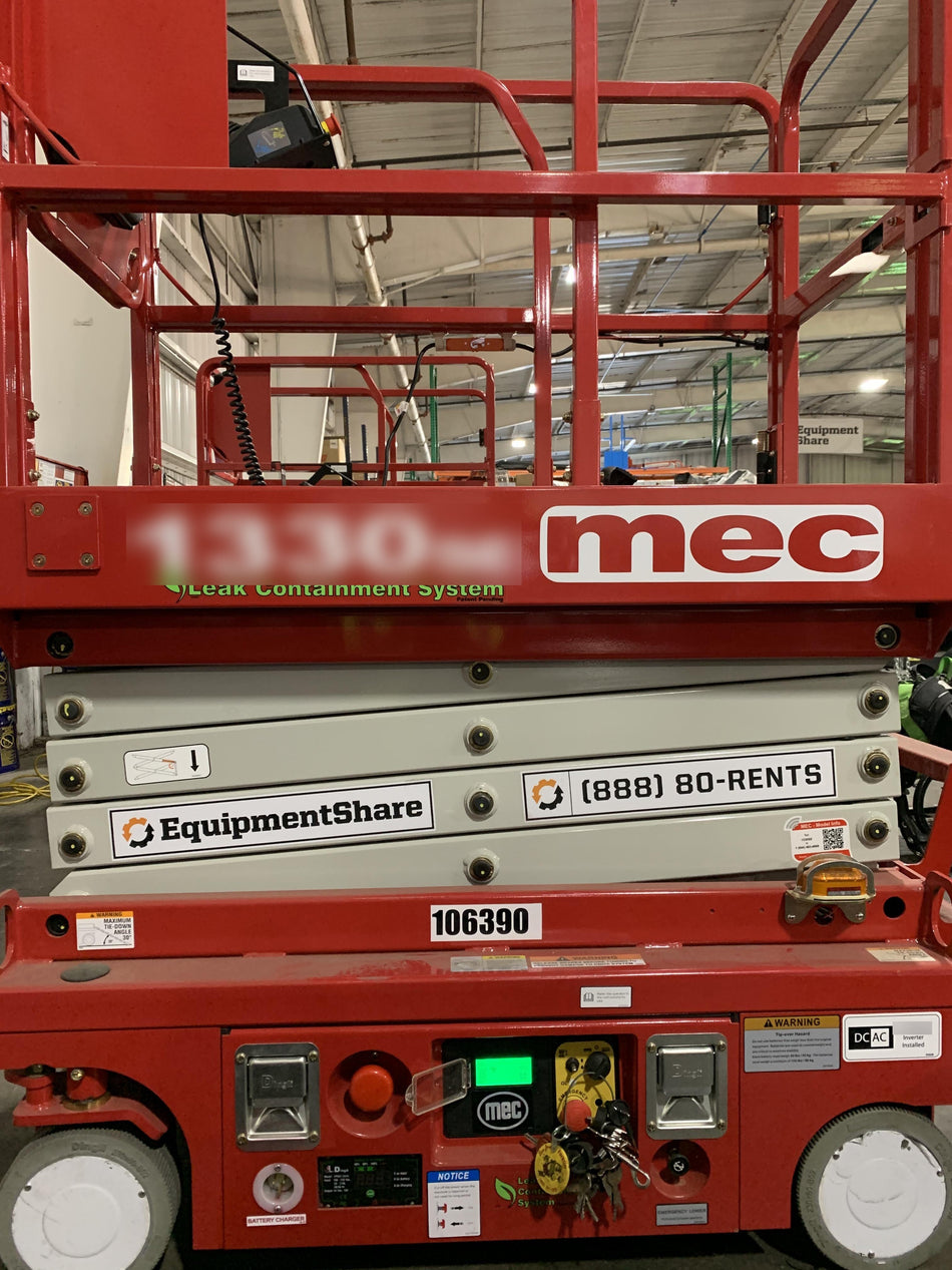 2020 MEC 1330SE Solid NM Tires, Steel Swing out Doors, LCS, Beacon, 900W Inverter