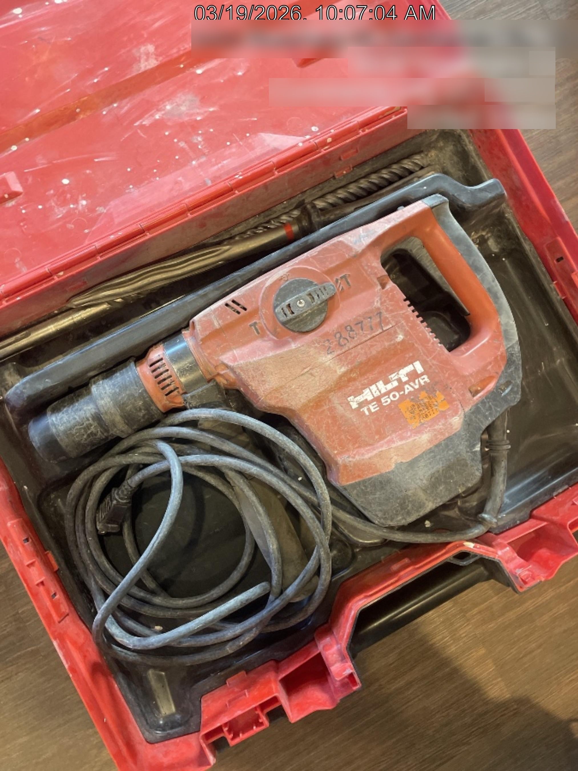 2023 HILTI TE 50-AVR