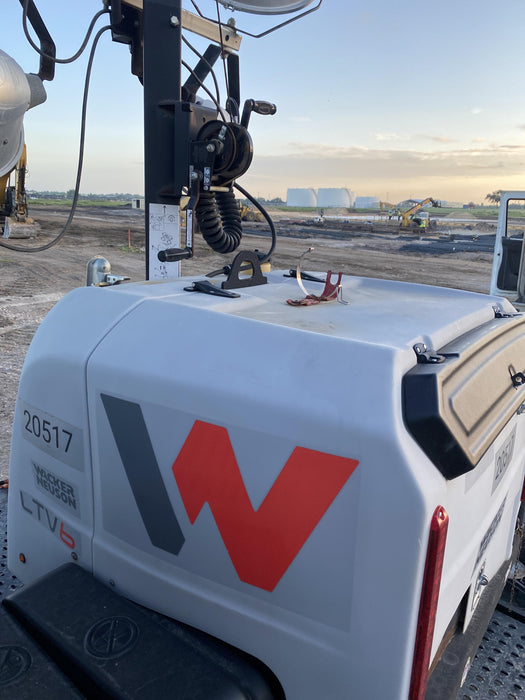 2018 Wacker Neuson LTV6L-MH Wacker Neuson LTV6L Mobile Light Tower w/Fuel Level Sensor Installed