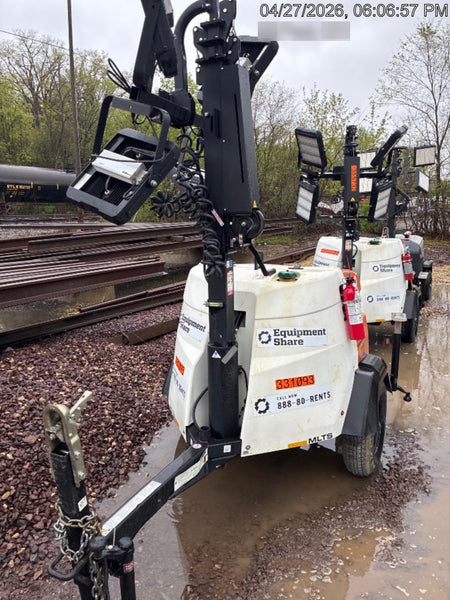 2023 Generac MLT2 Diesel, Flex Switch 120V Input, Powerzone Controller, (4) 320W LED Lights, 4kW Generator, 39.9 Gal Fuel Tank, 2" Ball, T3