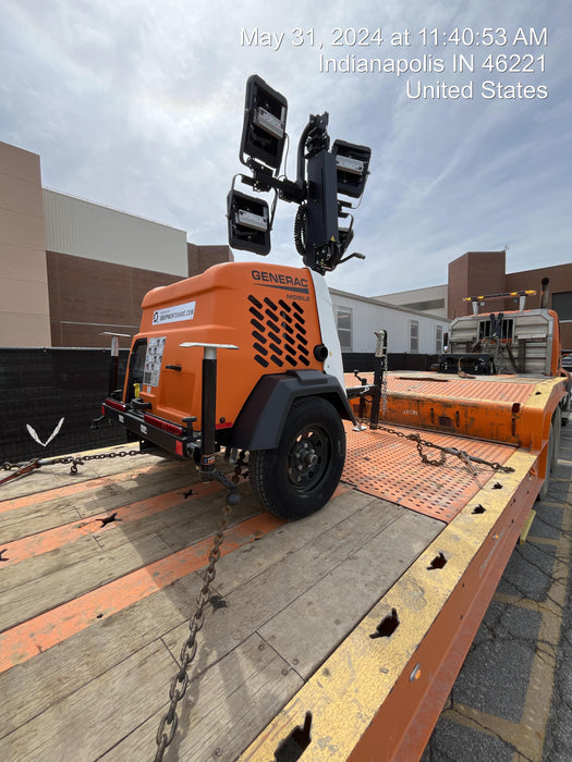 2023 Generac MLT2 Diesel, Flex Switch 120V Input, Powerzone Controller, (4) 320W LED Lights, 4kW Generator, 39.9 Gal Fuel Tank, 2" Ball, T3