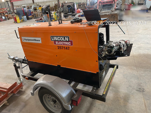 2022 Lincoln Electric LE400 Kubota V1505, Trlr, Cable Rack, Light Kit, ES Decals, T3