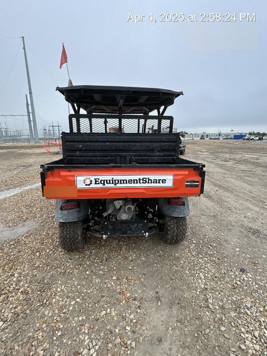 Kubota RTV-X1140W-H Kubota RTVX1140WH 4wd Utility Cart, LED Strobe, Windshield Tempered Glass, Plastic Canopy, Wire Harness Kit, Backup Alarm
