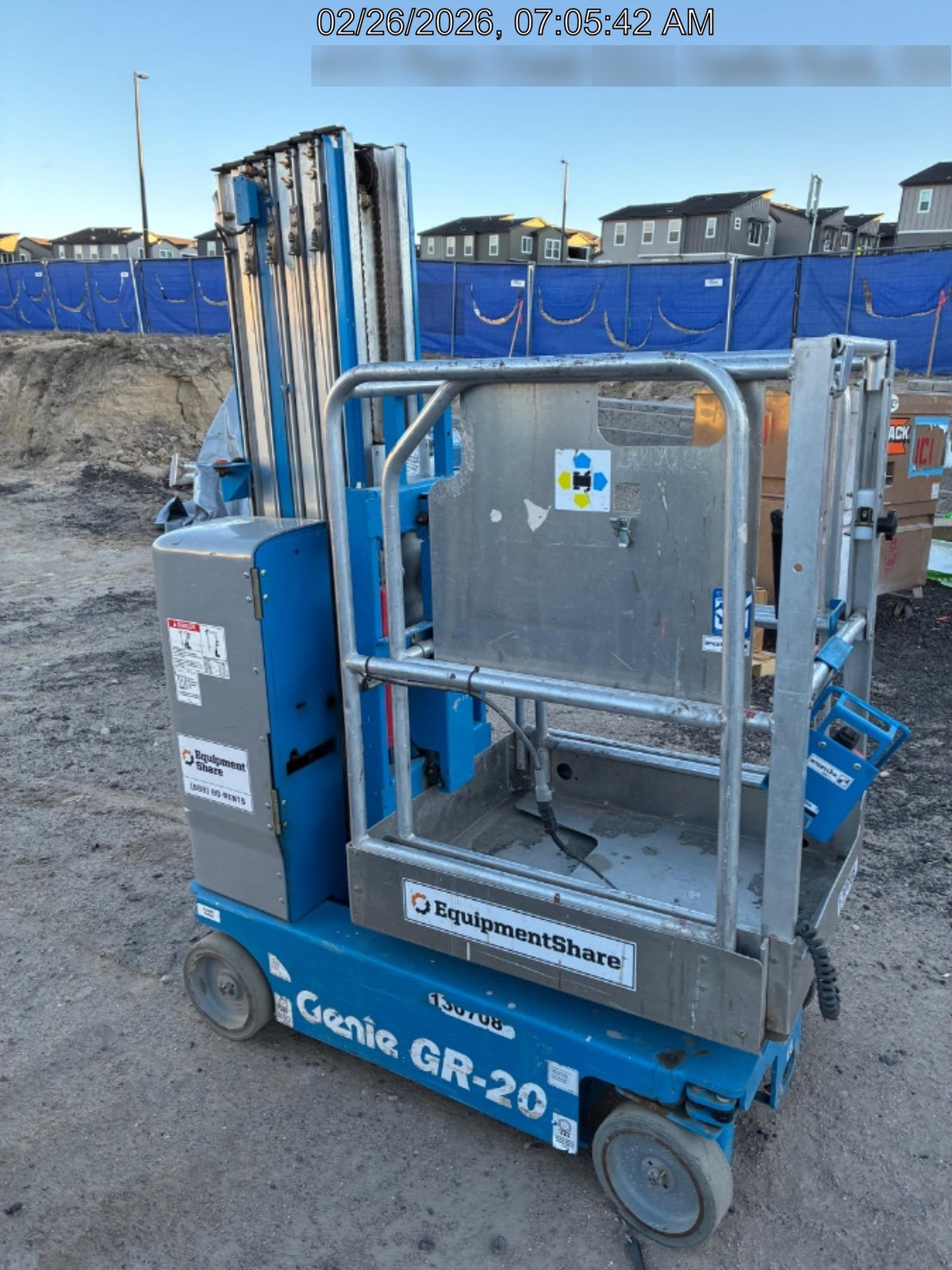 2021 GENIE GR-20