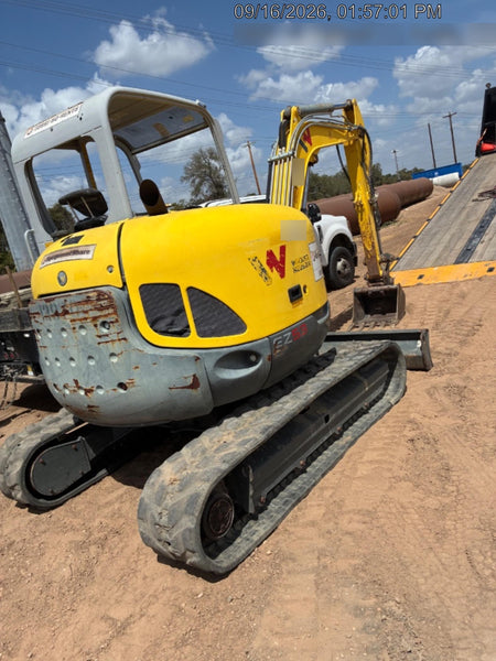 2018 Wacker Neuson EZ53 EZ53 12K Track Excavator, TRK,LGD,CNPY,PC, TRK,LGD,CNPY,PC, Manual QC, Hydraulic Thumb, Buckets: 24" , 18"