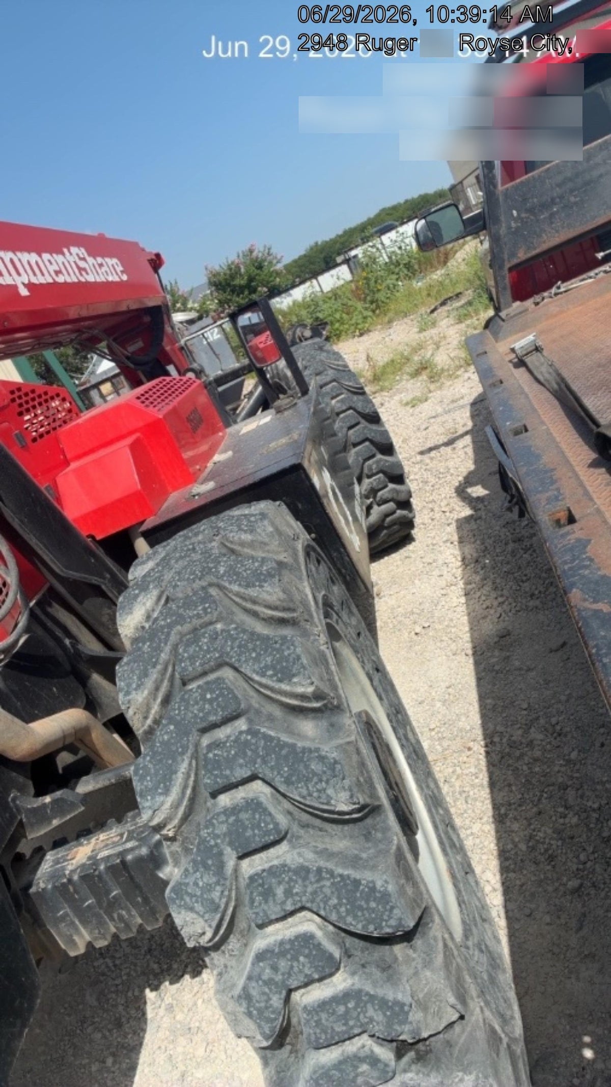2019 Manitou 12042 Canopy, 120 HP , Solid Tires, Work Lights, Lift Hook, Auxiliary Hydraulics 66" Carriage and 60" Forks