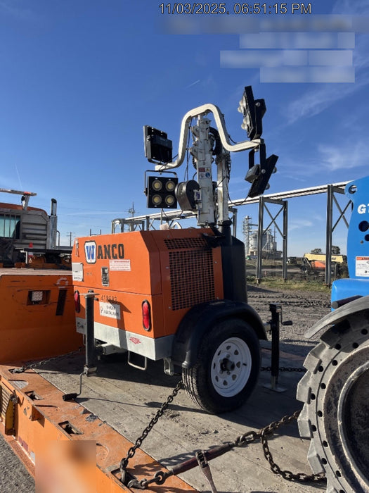 2024 Wanco WLTT-4MM4K Diesel, Deep Sea Controller, Shore Power Plug, Auto Start, (4) 350W LED Floodlights, 4kW Generator, 60 Gal Fuel Tank, 2" Ball, T3