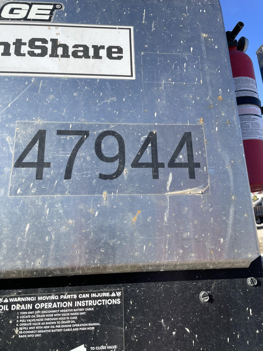 2019 Lincoln Electric Vantage 322 Ready-Pak 3, Two Wheel Trailer, Fender and Light Kit, Cable Rack