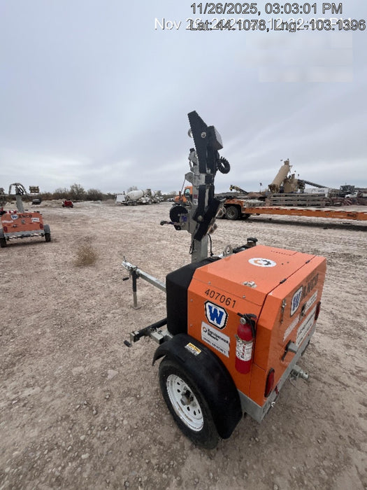 2024 Wanco WLTT-4MM4K Diesel, Deep Sea Controller, Shore Power Plug, Auto Start, (4) 350W LED Floodlights, 4kW Generator, 60 Gal Fuel Tank, 2" Ball, T3