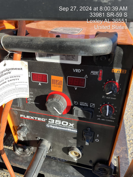 2023 LINCOLN ELECTRIC FLEXTEC 350X