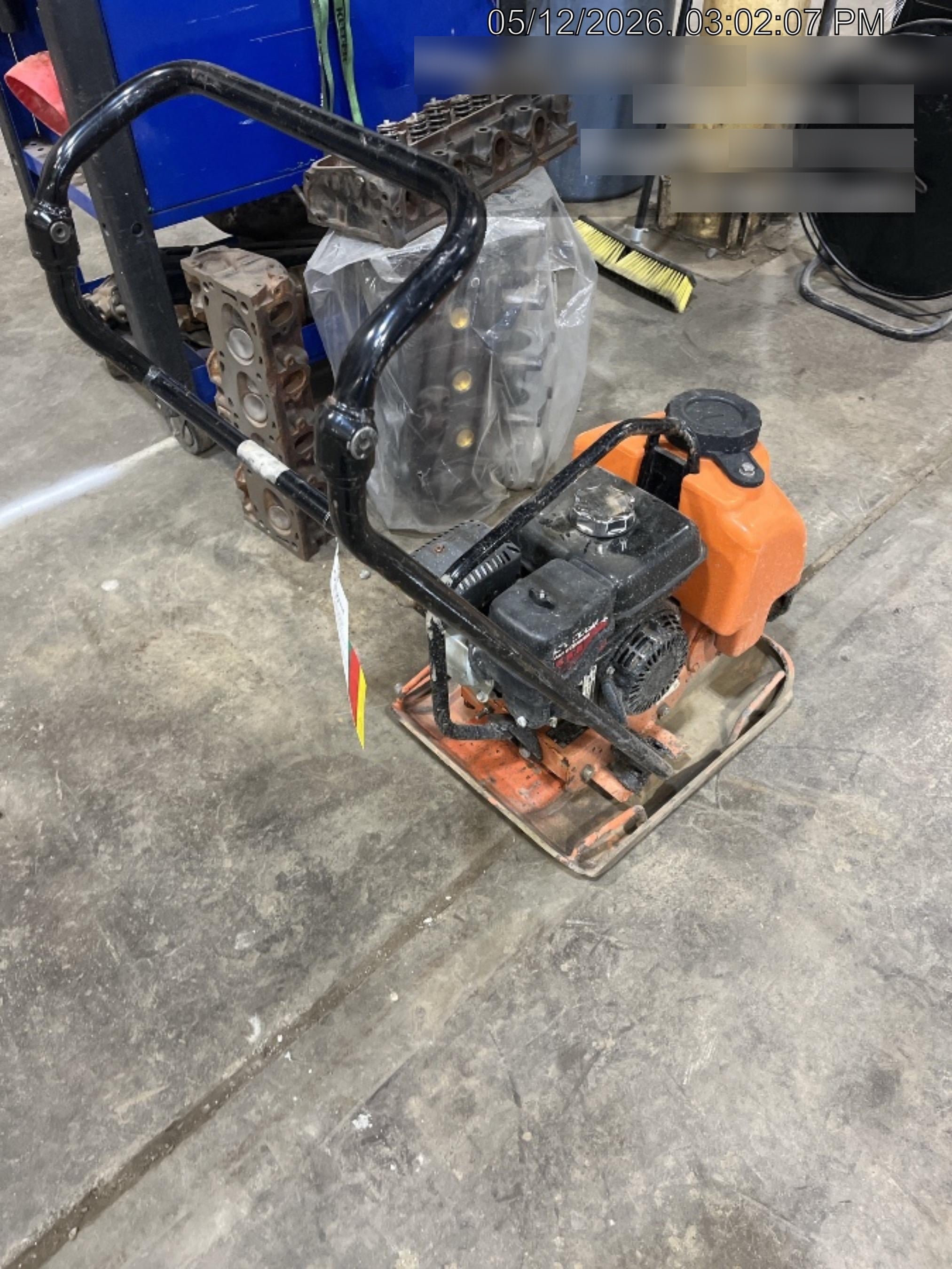 2020 Multiquip MVC82VHW Plate Honda GX160 w/water tank 18 wide