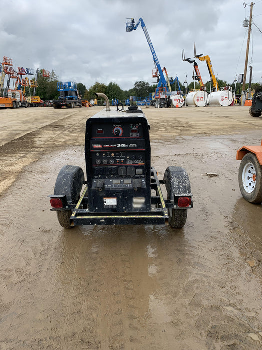 2019 Lincoln Electric Vantage 322 Ready-Pak 3, Two Wheel Trailer, Fender and Light Kit, Cable Rack