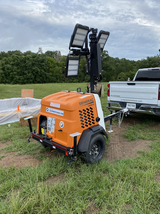 2023 Generac MLT2 Diesel, Flex Switch 120V Input, Powerzone Controller, (4) 320W LED Lights, 4kW Generator, 39.9 Gal Fuel Tank, 2" Ball, T3