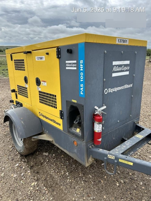 2021 ATLAS COPCO PAS 100 HF CS Enclosed