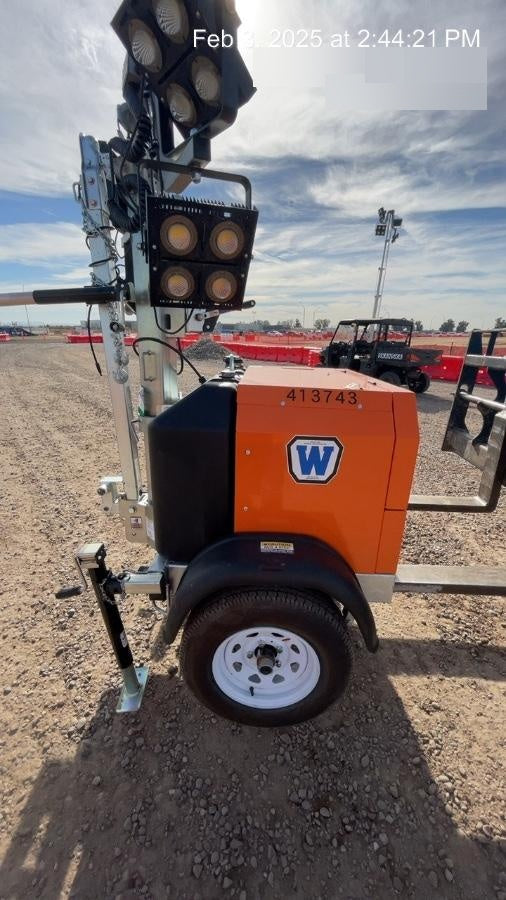 2024 Wanco WLTT-4MM4K Diesel, Deep Sea Controller, Shore Power Plug, Auto Start, (4) 350W LED Floodlights, 4kW Generator, 60 Gal Fuel Tank, 2" Ball, T3