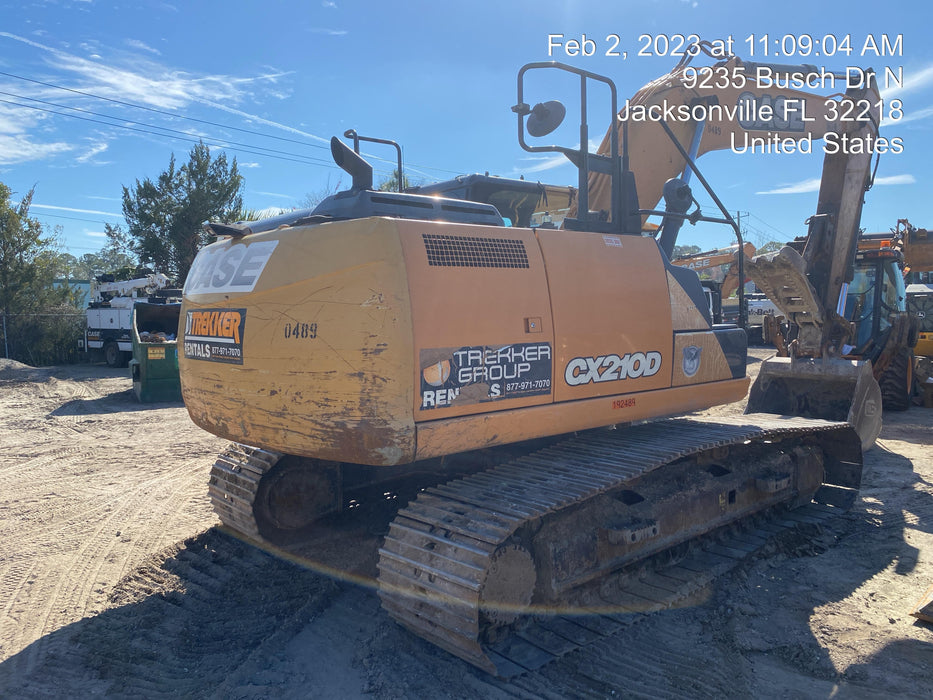 2016 CASE CX210D