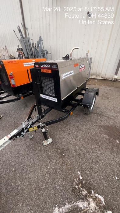 2024 Lincoln Electric LE400 Kubota V1505, Trlr, Cable Rack, Light Kit, ES Decals, T3