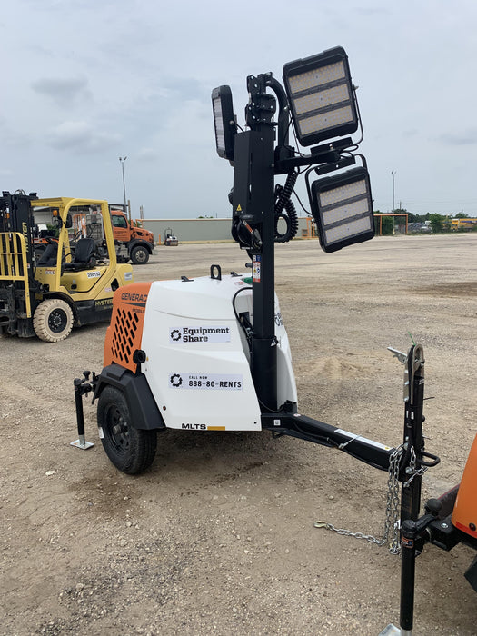 2024 Generac MLT2 Diesel, Flex Switch 120V Input, Powerzone Controller, 
(4) 320W LED Lights, 4kW Generator, 39.9 Gal Fuel Tank, 2" Ball, T3