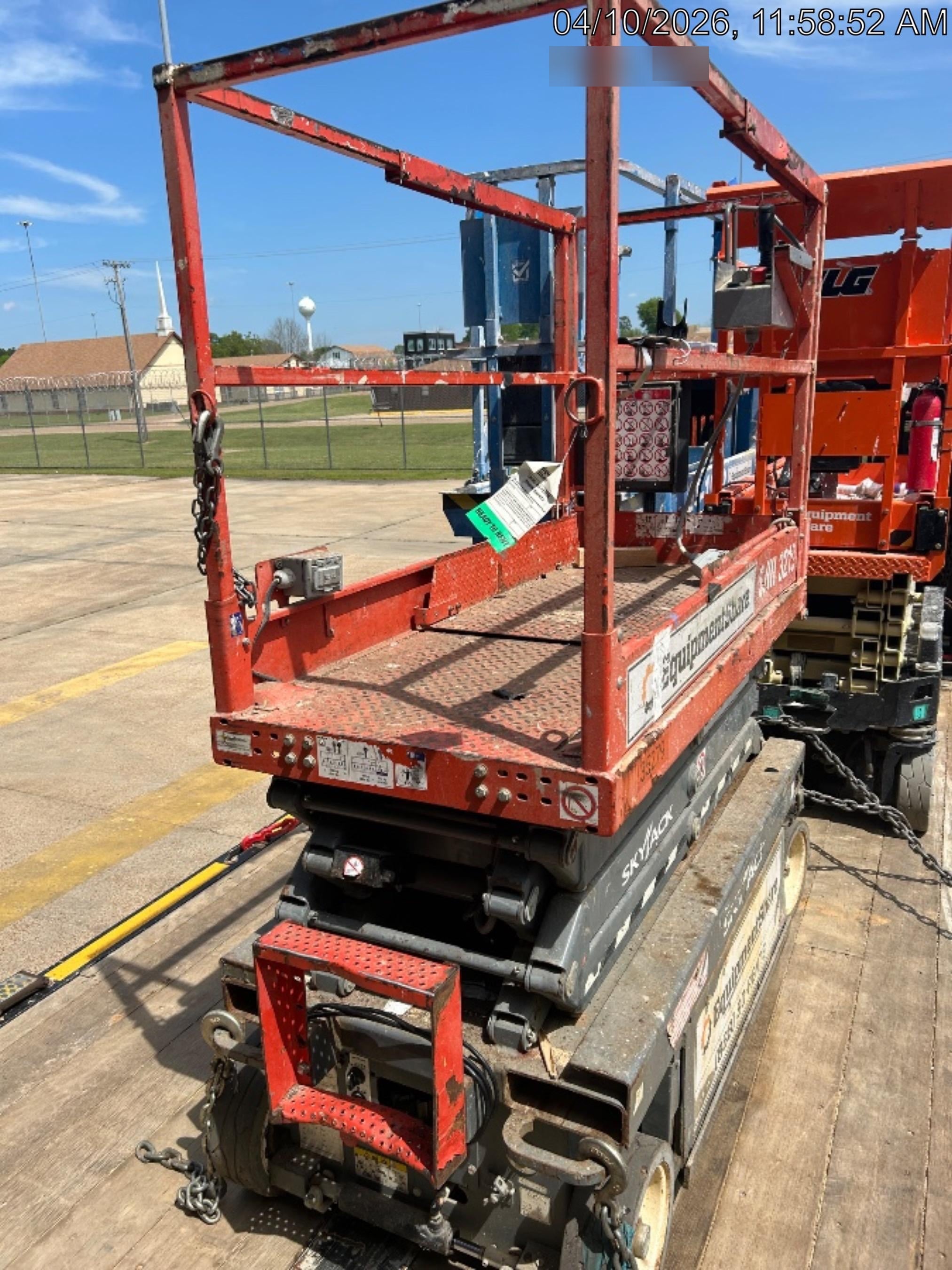2019 Skyjack SJIII-3219 Standard Options, Trojan Batteries