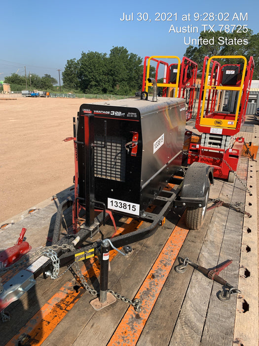 2021 Lincoln Electric Vantage 322 Ready Pak 3