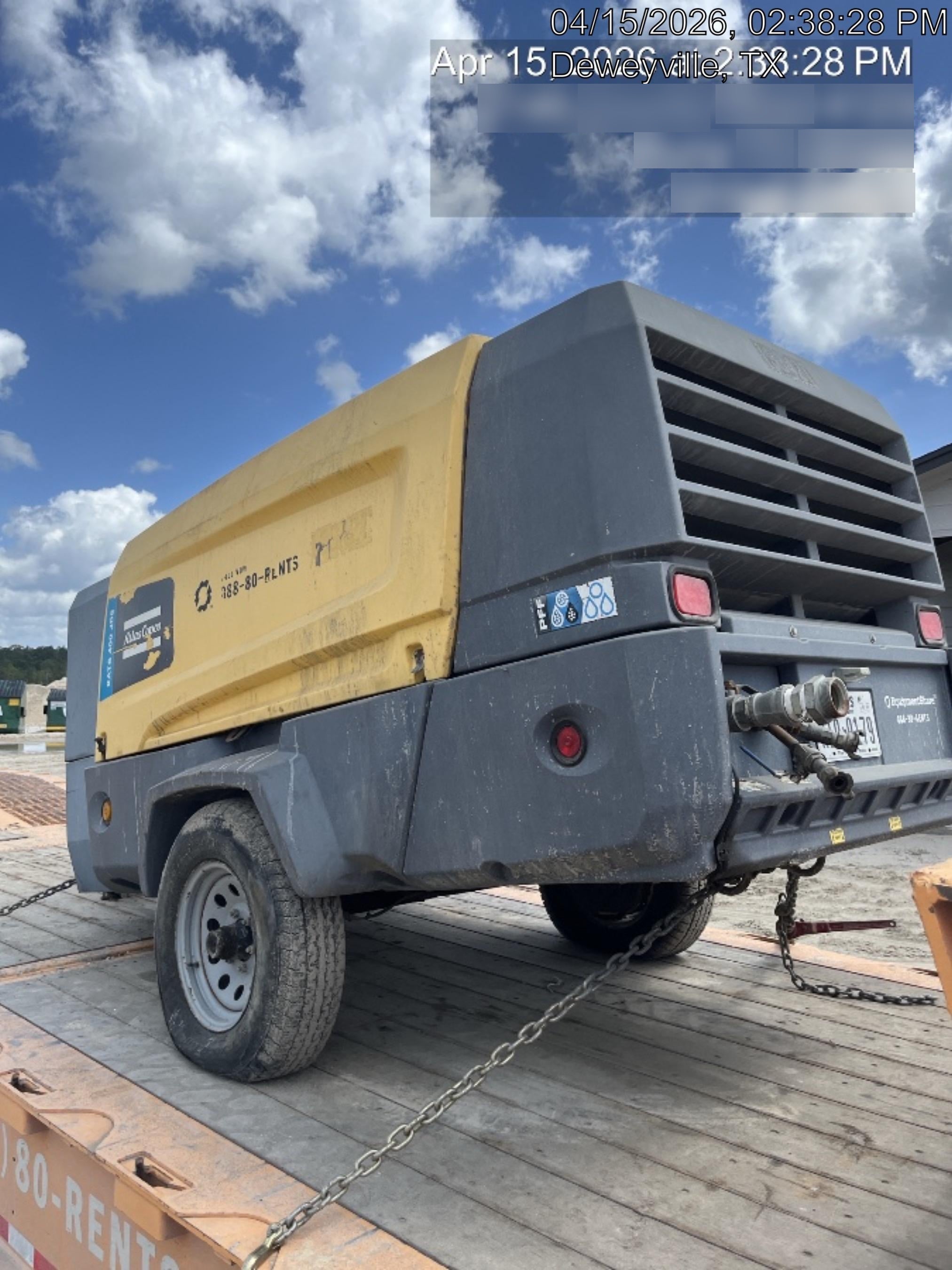 2020 ATLAS COPCO XATS 400 PFF