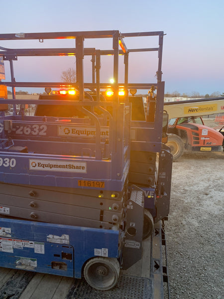 2020 Genie GS-1930 Solid Non Marking Tires, Beacon, Folding rails with half height swing gate