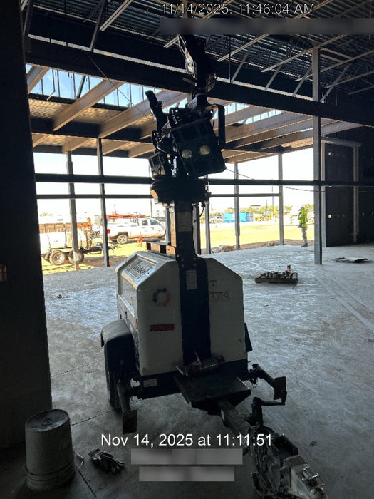 2019 Allmand Night-Lite Pro II Allmand Night-Lite Pro II Allmand Night-Lite Pro II 8 kW Light Tower w/Kubota Engine, LED Light Package