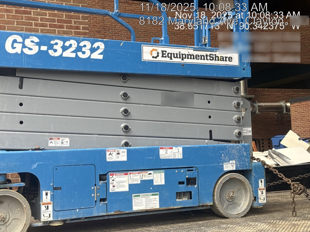 2019 Genie GS-3232 Standard Options