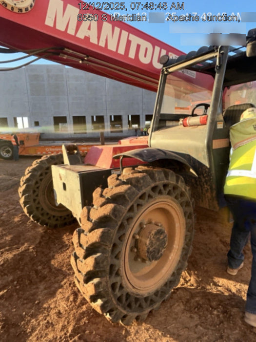 2018 Manitou MTA8044 MTA 8044 - 74 HP T4, Canopy, Worklights/Strobe, Beacon, 66" Carriage, 48" Forks, Solid Tires, Lift Hook, Aux Hydraulics