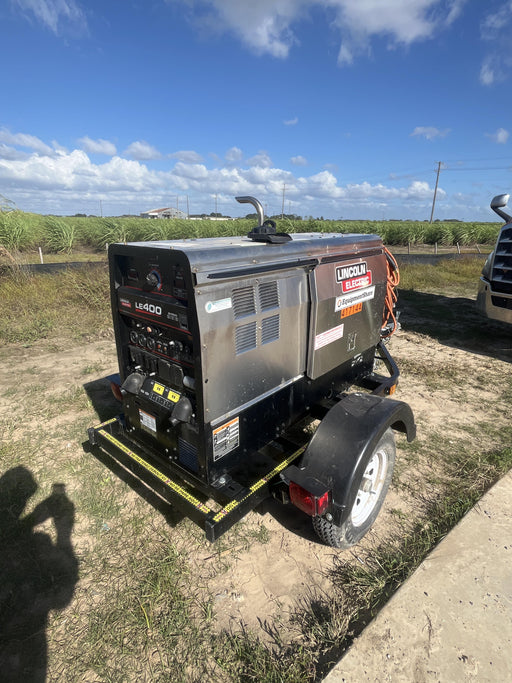 2024 Lincoln Electric LE400 Kubota V1505, Trlr, Cable Rack, Light Kit, ES Decals, T3