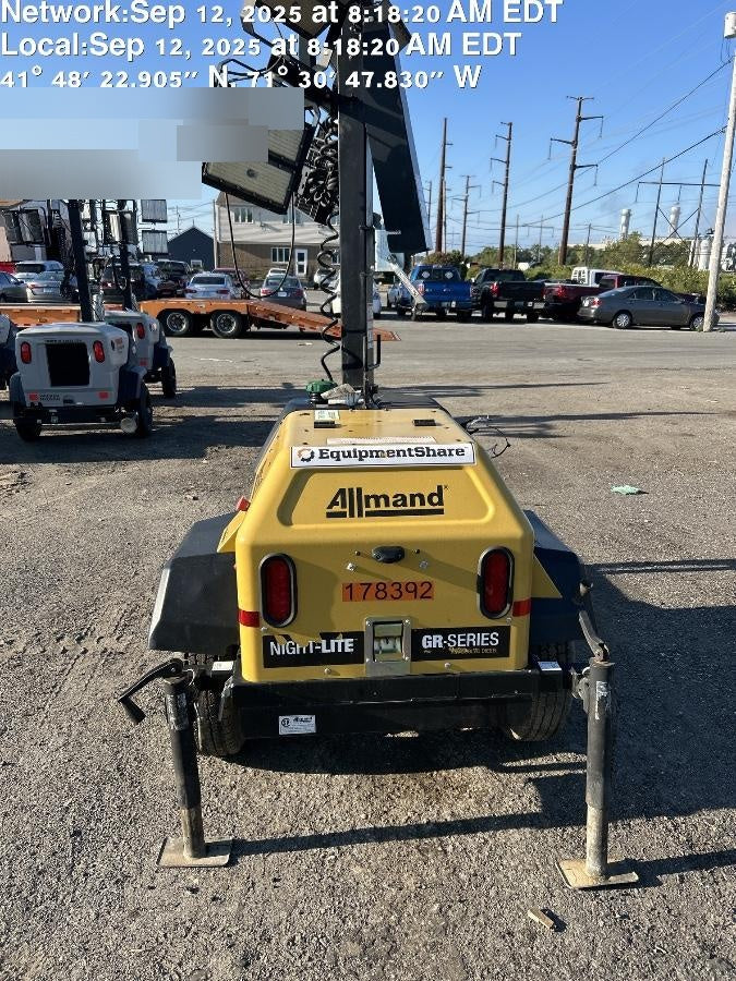 Allmand NLV3GR 3kW Light Plant - LED
