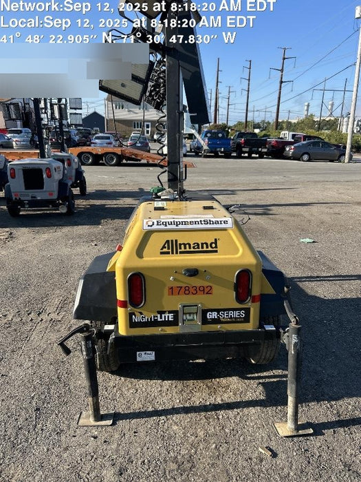 Allmand NLV3GR 3kW Light Plant - LED