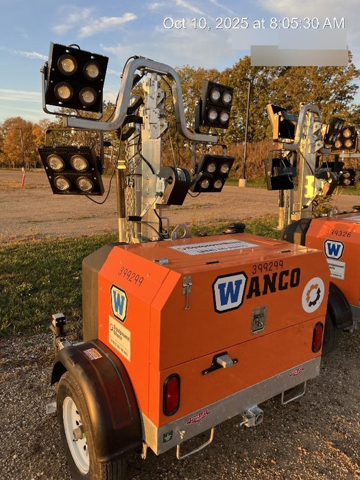 2024 Wanco WLTT-4MM4K Diesel, Deep Sea Controller, Shore Power Plug, Auto Start, (4) 350W LED Floodlights, 4kW Generator, 60 Gal Fuel Tank, 2" Ball, T3