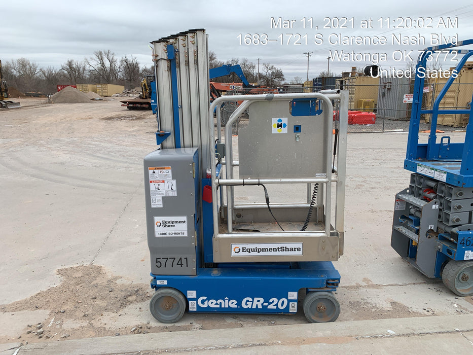 2019 GENIE GR-20
