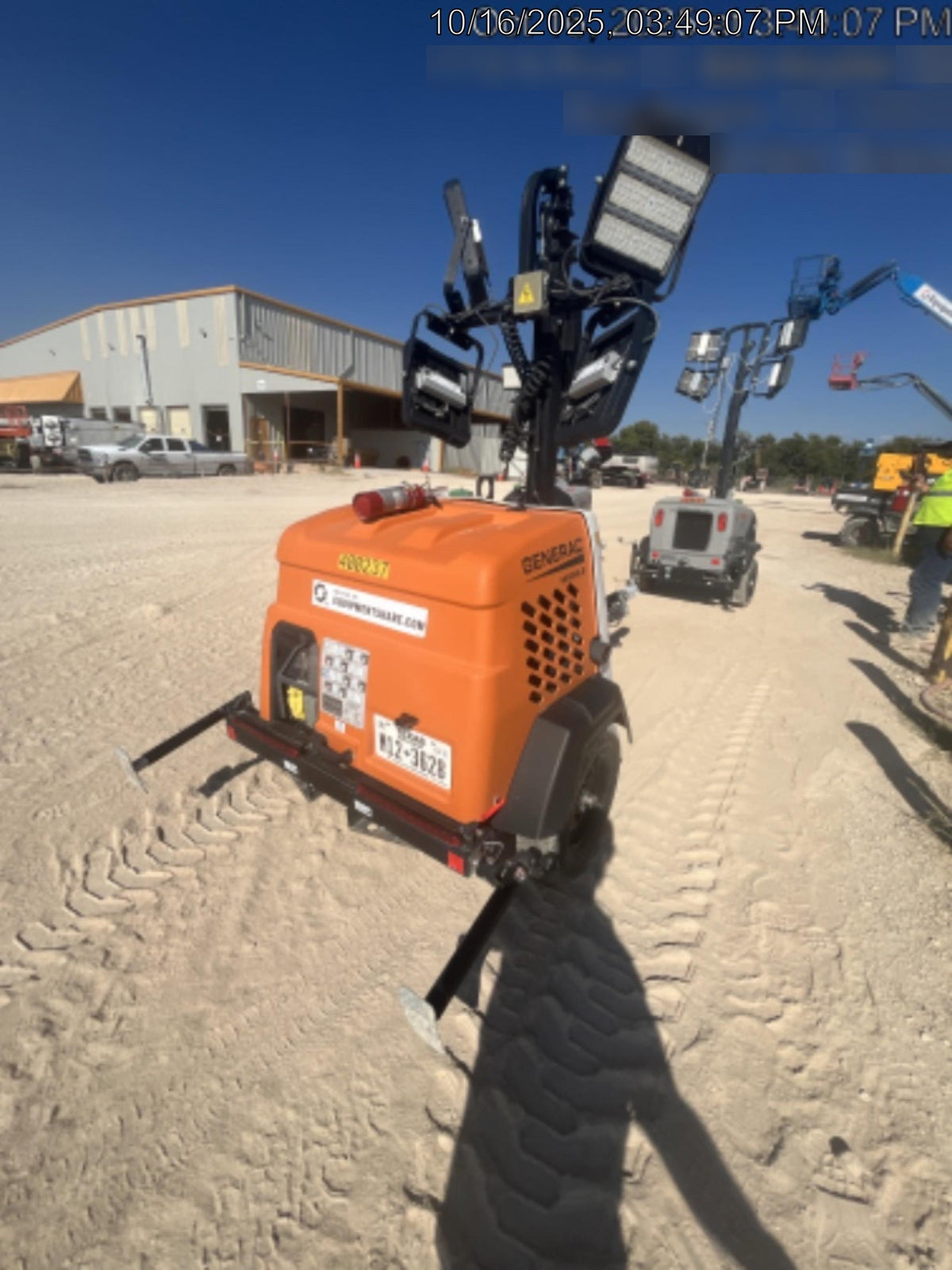 2024 Generac MLT2 Diesel, Flex Switch 120V Input, Powerzone Controller, 
(4) 320W LED Lights, 4kW Generator, 39.9 Gal Fuel Tank, 2" Ball, T3