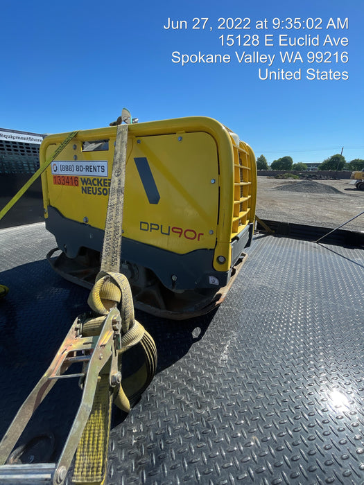 2021 Wacker Neuson DPU90r Vibration plate DPU 90rLem770