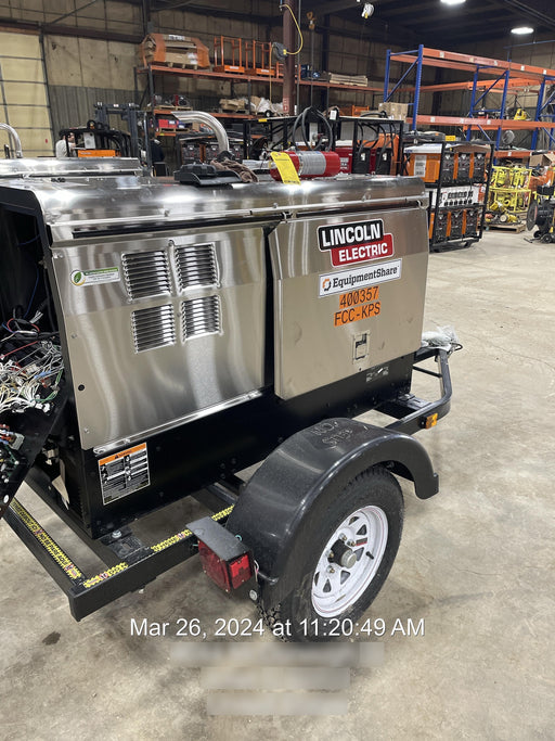 2024 Lincoln Electric LE400 Kubota V1505, Trlr, Cable Rack, Light Kit, ES Decals, T3