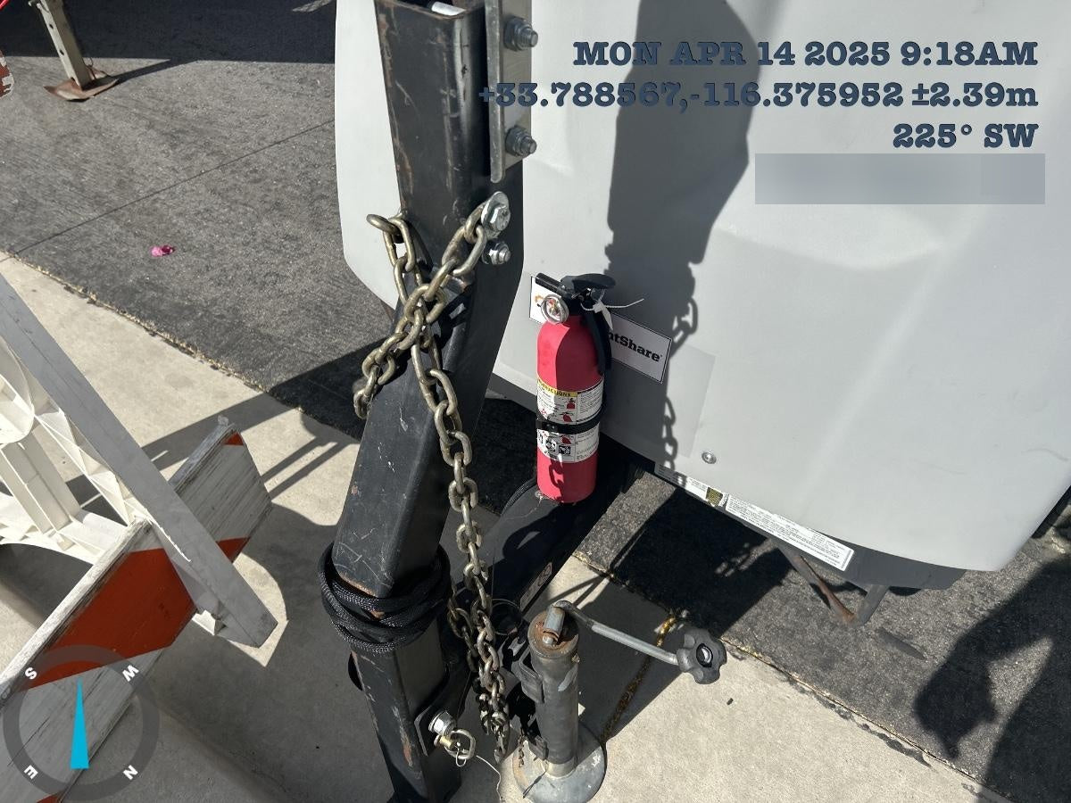 2019 Wacker Neuson LTV6L-MH Wacker Neuson LTV6L Mobile Light Tower w/Fuel Level Sensor Installed