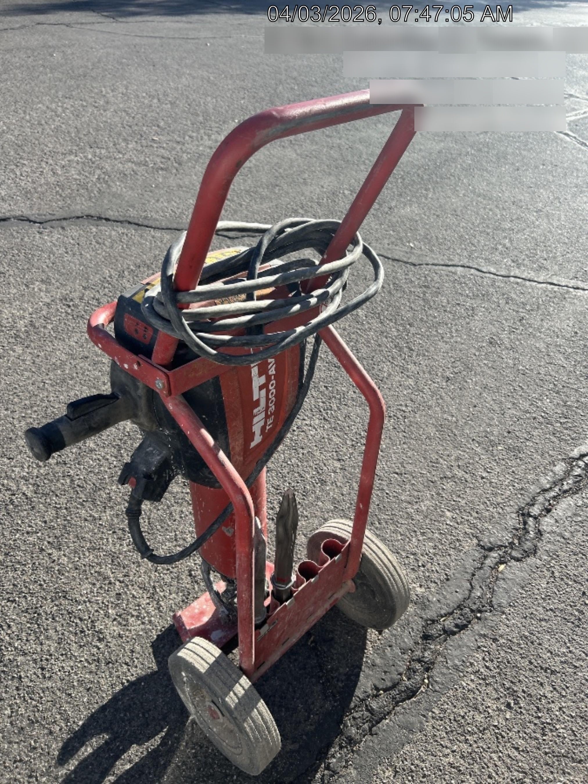 2020 HILTI TE 3000-AVR