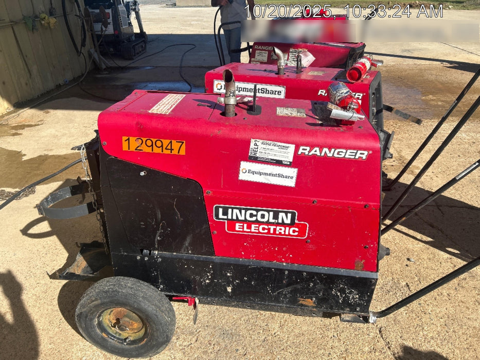 2021 Lincoln Electric Ranger 305 LPG K3430-1, Ranger 305 LPG, Undercarriage, Tank Holder & Strap, 10kw AC Gen, 25hp Kohler LPG Eng