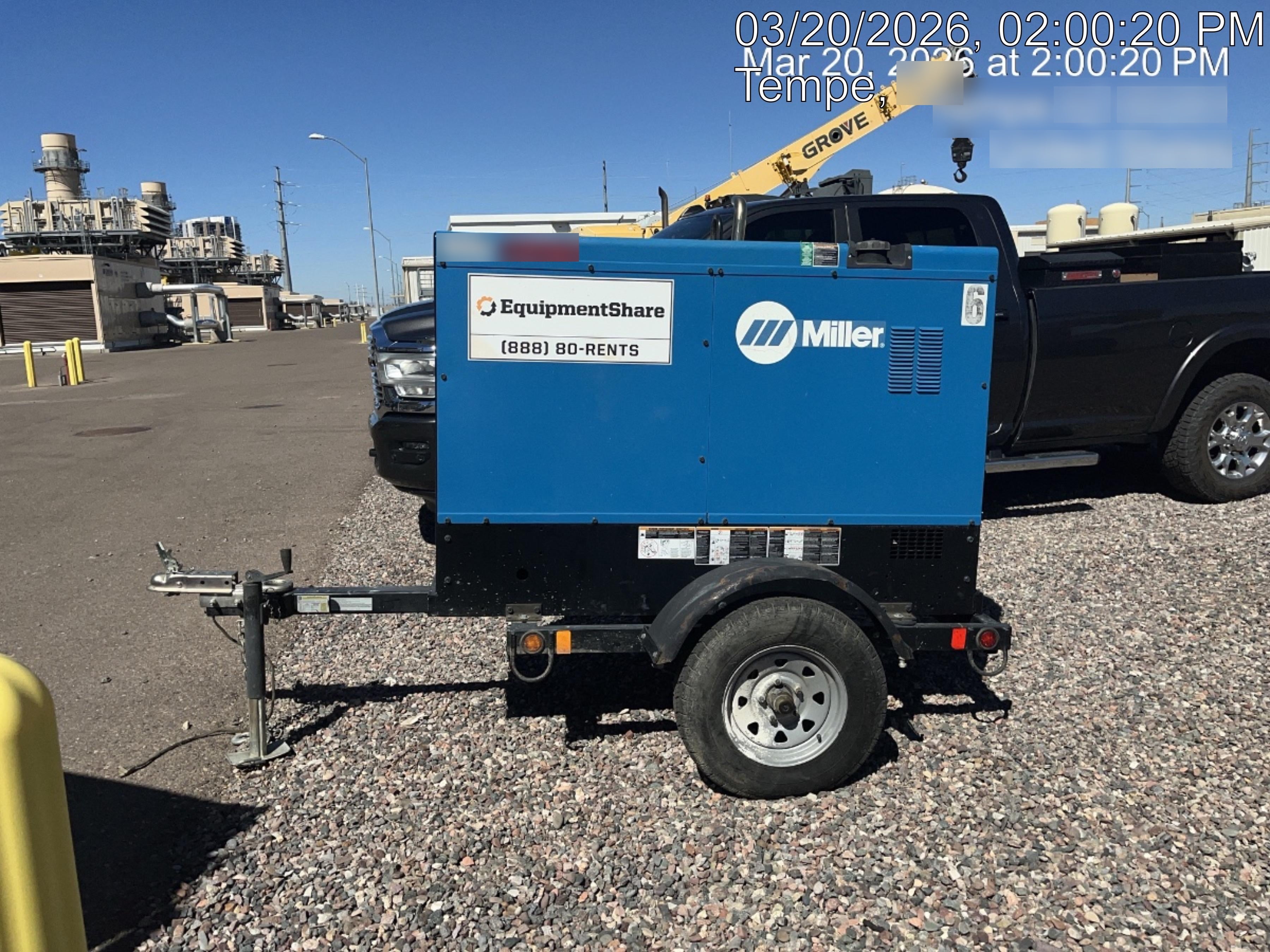 2020 MILLER ELECTRIC BIG BLUE 500
