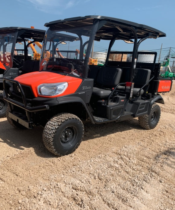 2021 Kubota RTV-X1140W-H Plastic Canopy, Windshield Acrylic Clear, LED Strobe Light, Wire Harness Kit, Back up Alarm
