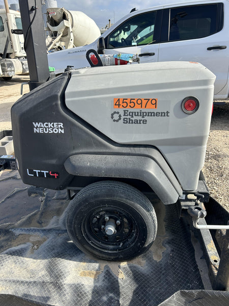 2024 Wacker Neuson LTT4 Diesel, Kohler KDW702, Deep Sea Controller, Auto Start, LED 320W, Bypass Outlet, T3