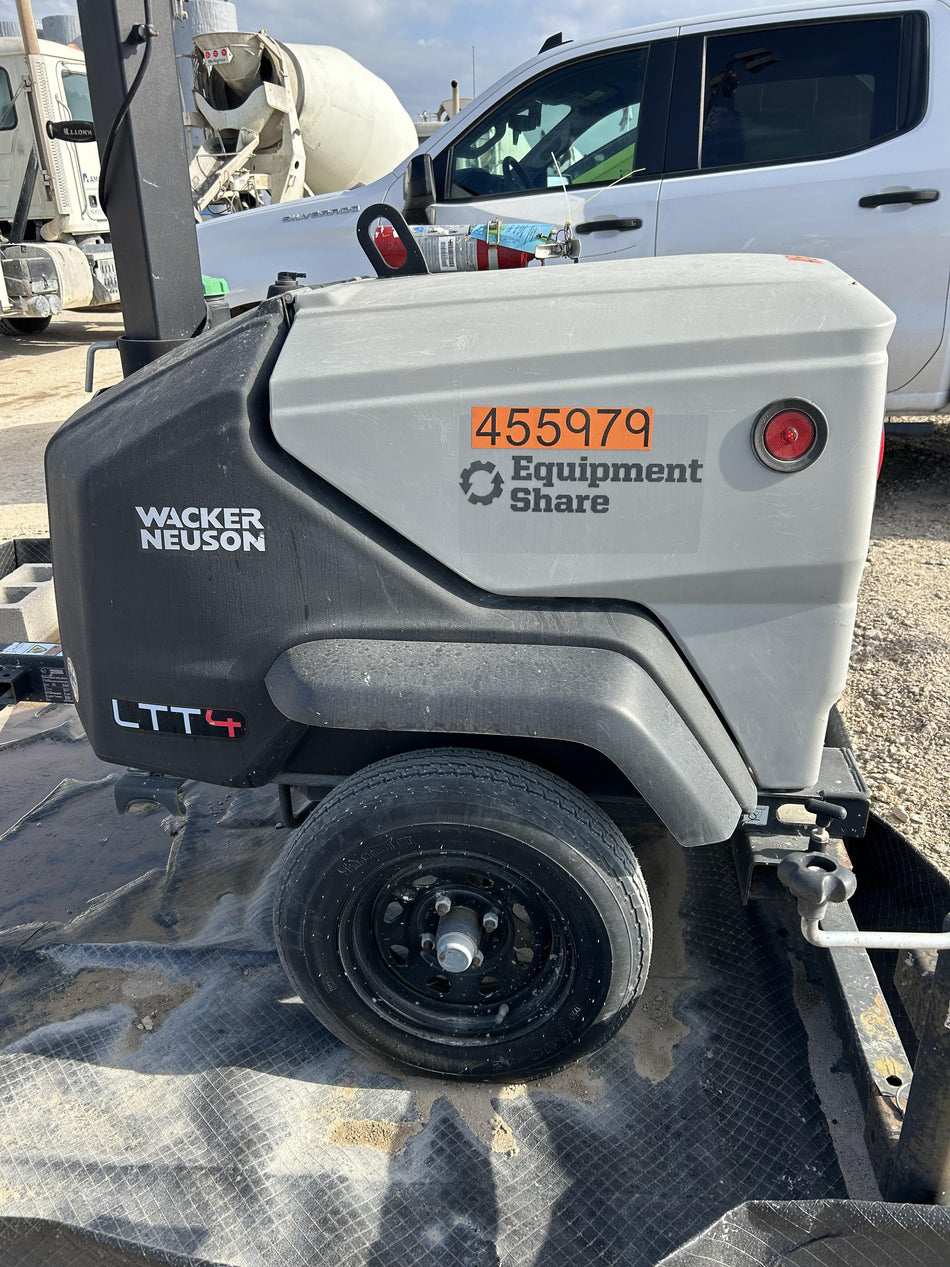 2024 Wacker Neuson LTT4 Diesel, Kohler KDW702, Deep Sea Controller, Auto Start, LED 320W, Bypass Outlet, T3